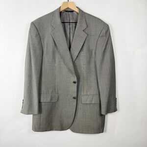 Brooks‎ Brothers Men's Houndstooth Regent Fit Blazer 100% Wool Size Size 43R